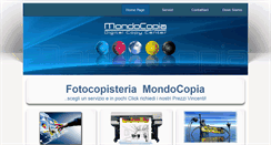 Desktop Screenshot of fotocopisteria.it