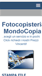 Mobile Screenshot of fotocopisteria.it