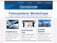 Tablet Screenshot of fotocopisteria.it